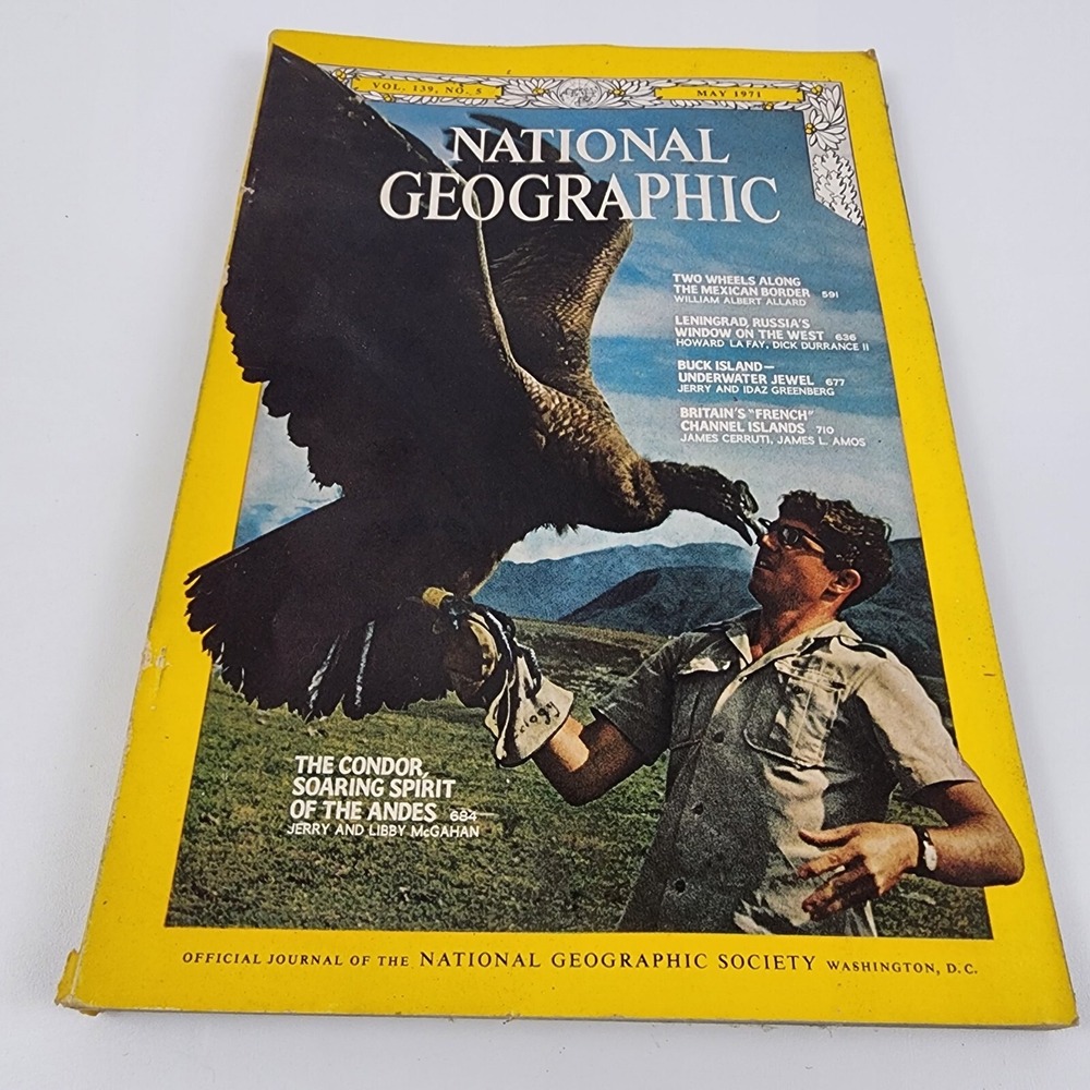 National Geographic Magazine May 1971‎ No Insert